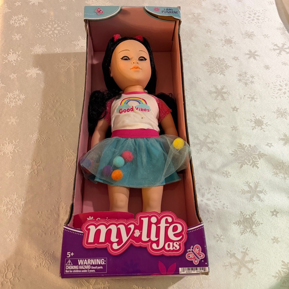 NWT My Life Doll Quinn 20”